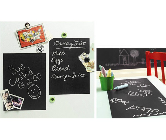 Decal Bảng Đen Dán Tường Viết Phấn – Tự Dán, Lau Sạch Dễ Dàng, Dán Trên Mọi Bề Mặt, Phù Hợp Học Tập & Trang Trí Sáng Tạo Cho Bé ( Nhiều Size ) - Hình ảnh 5