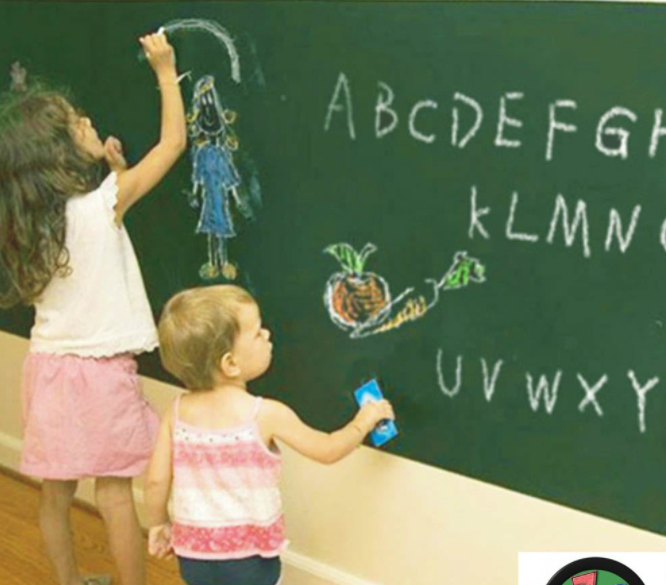 Decal Bảng Xanh Lá Dán Tường Viết Phấn – Tự Dán, Lau Sạch Dễ Dàng, Dán Trên Mọi Bề Mặt, Phù Hợp Học Tập & Trang Trí Sáng Tạo Cho Bé ( Nhiều Size ) - Hình ảnh 2