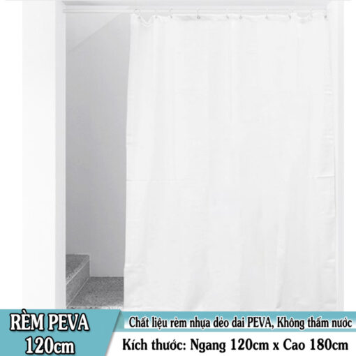 Rèm Phòng Tắm PEVA Chống Thấm Nước - Rèm Cửa Sổ Nhiều Họa Tiết Đẹp, Bền Đẹp, Dễ Vệ Sinh( Nhiều mẫu ) - Hình ảnh 2