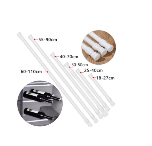 Thanh Treo Rèm Đa Năng Không Cần Khoan – Công Nghệ Nhật, Chống Gỉ, Chịu Lực Tốt, Dễ Lắp Đặt ( Mã 06 ) - Hình ảnh 6