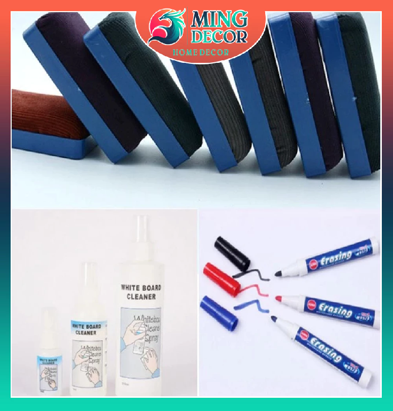 Tổng Hợp Đồ Bôi Bảng, Nước Lau Bảng, Bút Viết Bảng ( Dễ Dàng Xoá )