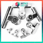 Kẹp Kim Loại Lò Xo Chống Gỉ Cứng Cáp – Kẹp Tài Liệu, Vải, Giấy Trưng Bày Đa Năng ( Nhiều size )