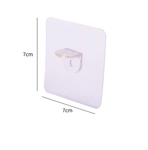 Miếng Dán Chốt Đỡ Kệ Gỗ Treo Tường Ke Góc Chữ L – Không Cần Khoan, Dính Chắc, Tiết Kiệm Không Gian ( Nhiều mẫu ) - Hình ảnh 3