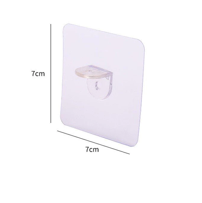 Miếng Dán Chốt Đỡ Kệ Gỗ Treo Tường Ke Góc Chữ L – Không Cần Khoan, Dính Chắc, Tiết Kiệm Không Gian ( Nhiều mẫu ) - Hình ảnh 3