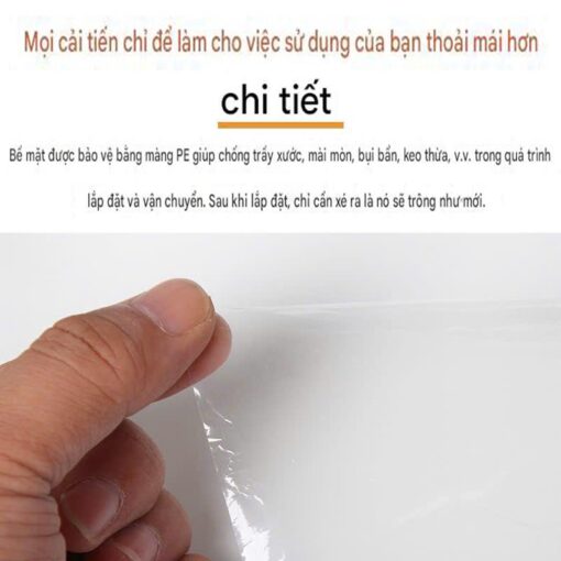 Decal Viết Bảng Trắng Từ Tính PET - Có Keo Sẵn, Hút Nam Châm Được, Viết Xóa Dễ Dàng-Khổ 45,60cm,90cm,120cm - Hình ảnh 3