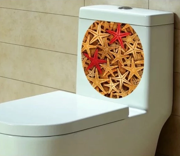 Decal Dán Toilet Em Bé và Nhiều Hoạ Tiết – PVC Không Thấm Nước, Keo Sẵn, Bóc Dán Từng Chi Tiết - Hình ảnh 4