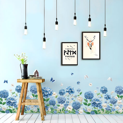decal-dan-tuong-chan-tuong-hoa-xanh