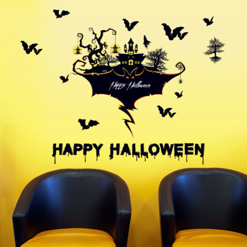 Decal Halloween 2025 - Tổng Hợp Sẵn Keo Các Mẫu Đặc Sắc Bé Phù Thủy, Bí Ngô, Thần Chết – Sticker Dán Kính Có Sẵn Keo, Dễ Dán, Dễ Trang Trí - Hình ảnh 8