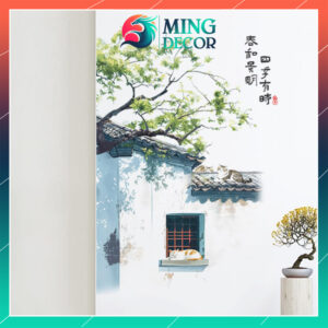 Decal-la-bac-au-dan-tuong-mau-meo-tren-mai-ngoi-co-dien-10