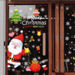 Decal Noel 2026 Ông Già Noel Vẫy Chuông – Hít Tĩnh Điện – Khổ 50×70 | Trang Trí Giáng Sinh Dễ Thương – Nổi Bật – Dễ Dán