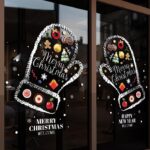 Decal Noel 2026 Găng Tay Merry Christmas – Hít Tĩnh Điện Cao Cấp (Khổ 45×60) – Trang Trí Cửa Kính Đẹp Ấm Áp tại MingDecor