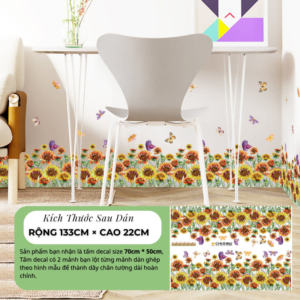 decal-chan-tuong-hoa-huong-duong-buom